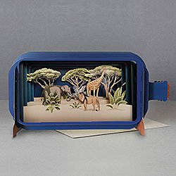 Jungle Animals Card Jungle Animals Card