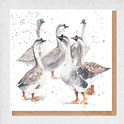 Geese Card Geese Card