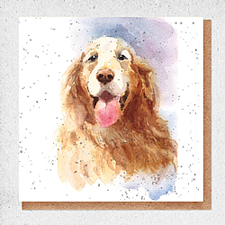 Golden Retriever Card Golden Retriever Card