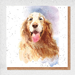 Golden Retriever Card