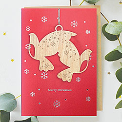 Christmas Doves Card