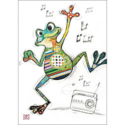 Freddy Frog Card