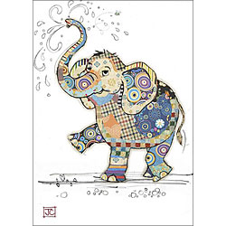 Eddie Elephant Card