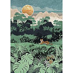 Tiger Jungle Card