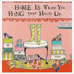 Hang Your Heels Up Card