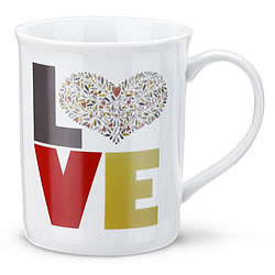 Love Mug & Greeting Card Set Love Mug & Greeting Card Set