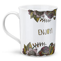 Enjoy Mug & Greeting Card Set