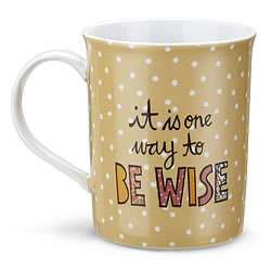 Be Happy Mug & Greeting Card Set