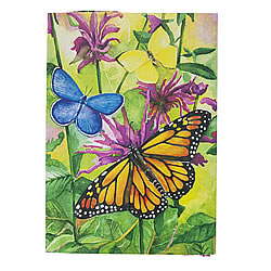 Multi Butterflies Card with Garden Flag