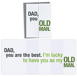Dad, You Old Man Card