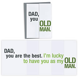Dad, You Old Man Card Dad, You Old Man Card
