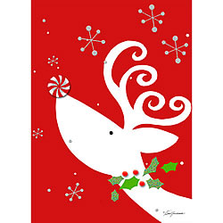 Happy Holidays Handmade/Embellished Card Happy Holidays Handmade/Embellished Card