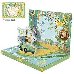 Jungle Adventure Music Box Card