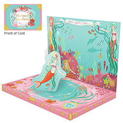 Mermaid Adventure Music Box Card