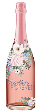 Together Forever Champagne Bottle Card Together Forever Champagne Bottle Card