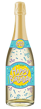 Cheers To You Champagne Bottle Card