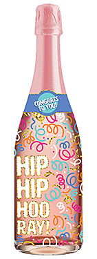 Confetti Champagne Bottle Card (Congrats) Confetti Champagne Bottle Card (Congrats)