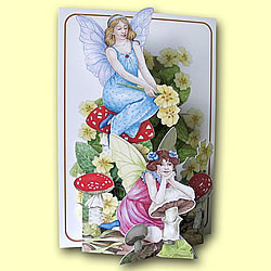 Fairies & Toadstools Card