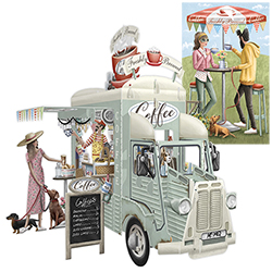 Coffee Truck Card Coffee Truck Card
