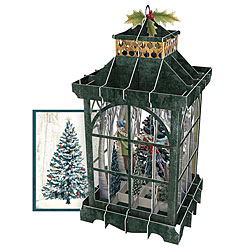 Christmas Lantern Card with Gift Tag Christmas Lantern Card with Gift Tag