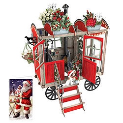 Christmas Cart Card with Gift Tag Christmas Cart Card with Gift Tag