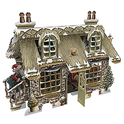 Cozy Cottage Christmas Card Cozy Cottage Christmas Card