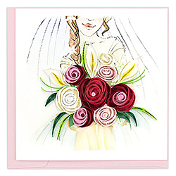 Bridal Bouquet Card Bridal Bouquet Card