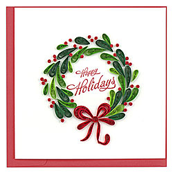 Holiday Wreath Card