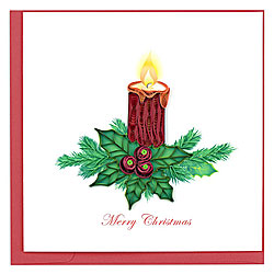 Christmas Candle Card