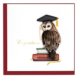 Graduation Owl Card