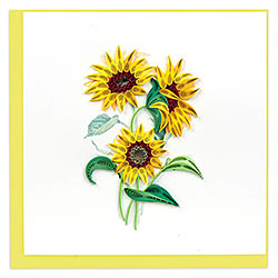 Wild Sunflowers Card Wild Sunflowers Card