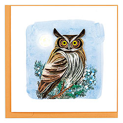 Great Horned Owl Card
