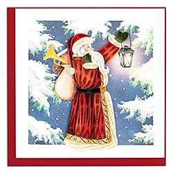 Vintage Santa Card