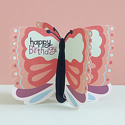 Butterfly Card (Happy Birthday)