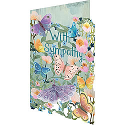Flowers Card (Sympathy) Flowers Card (Sympathy)