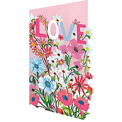 Love Flowers Card Love Flowers Card