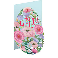 Easter Egg Flowers Card Easter Egg Flowers Card