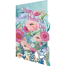 Happy Mother's Day Flowers Card Happy Mother's Day Flowers Card