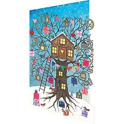 Tree House Lasercut Card