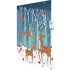 Frosty Forest Lasercut Card