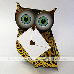 Quill Card (Owl)
