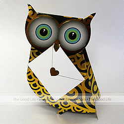 Quill Card (Owl) Quill Card (Owl)
