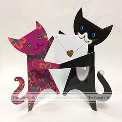 Dancing Cats Card