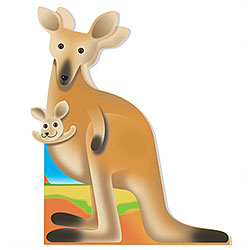 The Roos Card (Kangaroos) The Roos Card (Kangaroos)