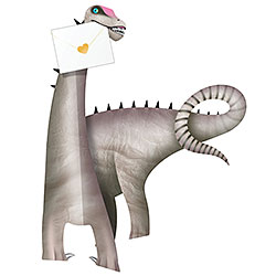 Dippy Card (Dinosaur) Dippy Card (Dinosaur)