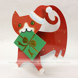 Star Holiday Card (Cat)