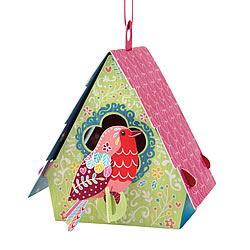 Bird House Card (Robin)