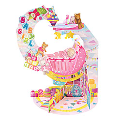 Baby Girl Card Baby Girl Card