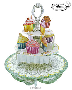 Cupcake Tea Time Card Cupcake Tea Time Card