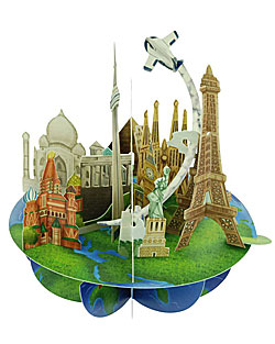Travel The World Card Travel The World Card